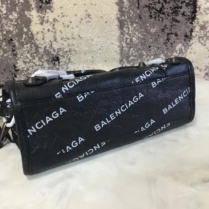 BALENCIAG巴黎世家 彈幕款 Balenciaga Graffiti Classic City 23cm機車包 義大利牛皮  BL1324